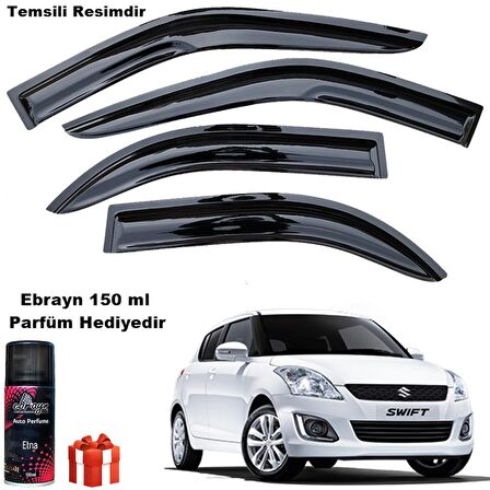 Suzuki Swift Mügen Cam Rüzgarlığı 2006 - 2011 Arası 4 Lü Takım Koku Hediyeli