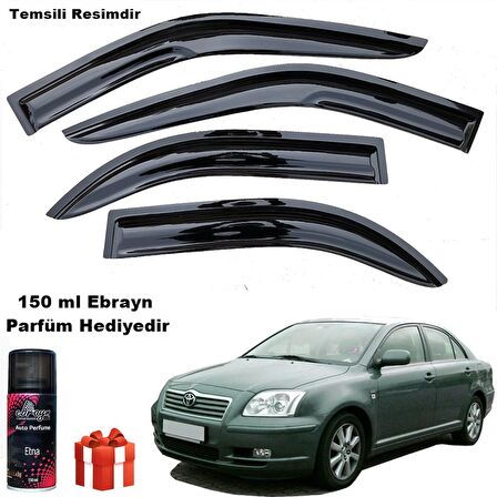 Toyota Avensis Mügen Cam Rüzgarlığı 2003 - 2009 Arası 4 Lü Takım Koku Hediyeli