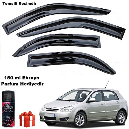 Toyota Corolla Hb Mügen Cam Rüzgarlığı 2001-2007 Arası 4 Lü Takım Koku Hediyeli