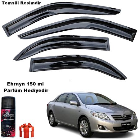 Toyota Corolla Mügen Cam Rüzgarlığı 2007 - 2013 Arası 4 Lü Takım Koku Hediyeli