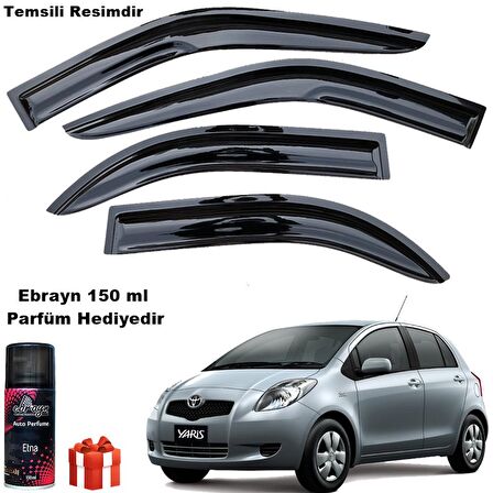 Toyota Yaris Mügen Cam Rüzgarlığı Hb 2006-2012 Arası 4 Lü Takım Koku Hediyeli