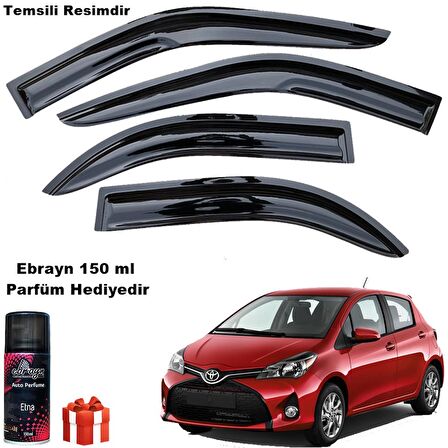 Toyota Yaris Mügen Cam Rüzgarlığı Hb 2012-2016 Arası 4 Lü Takım Koku Hediyeli