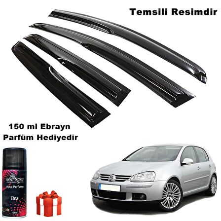 Vw Golf 5 Mügen Cam Rüzgarlığı 2004-2009 Arası 4 Lü Takım Koku Hediyeli