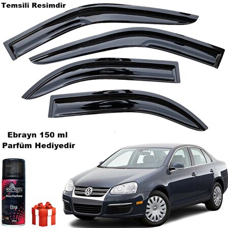 Vw Jetta Mügen Cam Rüzgarlığı 2006-2011 Arası 4 Lü Takım Koku Hediyeli