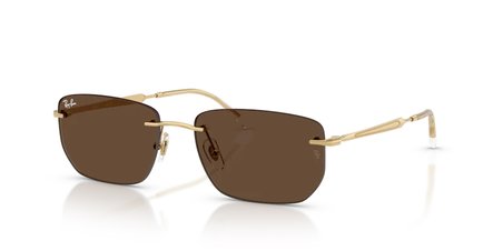 RayBan 3768 001/73 56-17 Unisex Çerçevesiz Güneş Gözlüğü