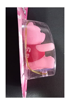 Ayıcık Oto Araba Kokusu Pembe/kırmızı Sakız Aromalı Bubble Gum