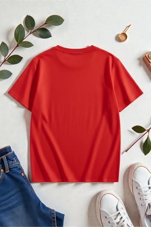 Unisex Good Vibes Baskılı Tasarım Tshirt