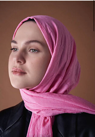 Aminenesil Modakaşmir Bambu Kraş Şal pembe