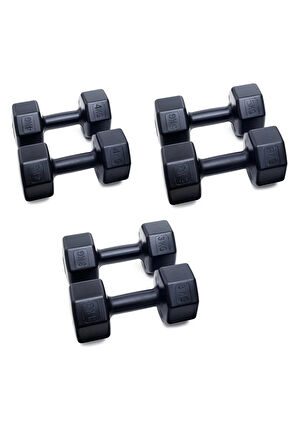 PS SPOR 3 çift set 3 kg 4 kg 5 kg + STAND