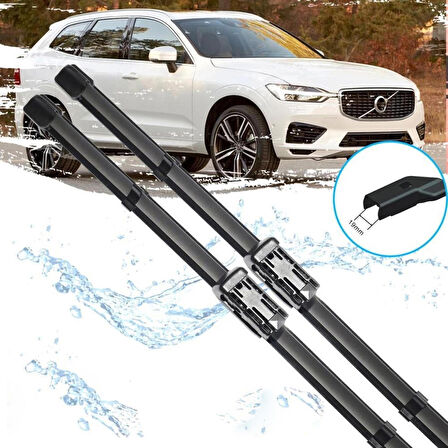 VOLVO XC60 ÖN CAM MUZ SİLECEK TAKIMI 2018--2020