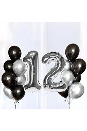 12 Yaş Doğum Günü Balon Seti