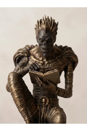 Death Note Ryuk Shinigami Eskitme Bronz Görünümlü Figür - Dekoratif Anime Heykel Biblo
