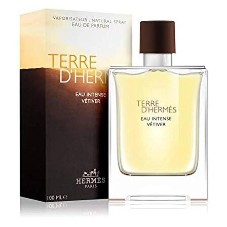 Hermes Terre D'Hermes Eau Intense Vetiver Edp 100 ml Erkek Parfümü