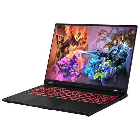 Asus TUF Gaming A16 R9 8940HX 96GB 256GB SSD RTX5060/8GB 115W 165Hz 16'' WUXGA W11P Laptop FA608PM