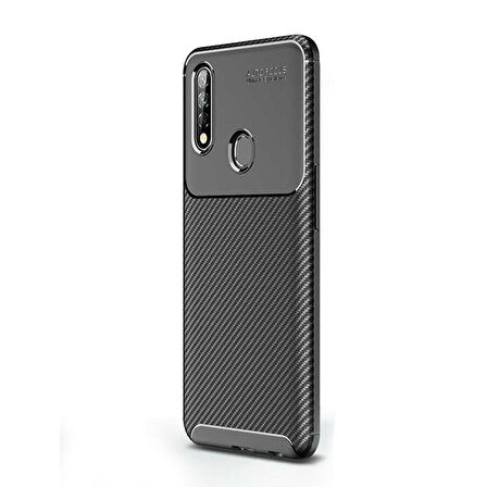 Gpack Oppo A91 Kılıf Negro Karbon Dizayn Silikon
