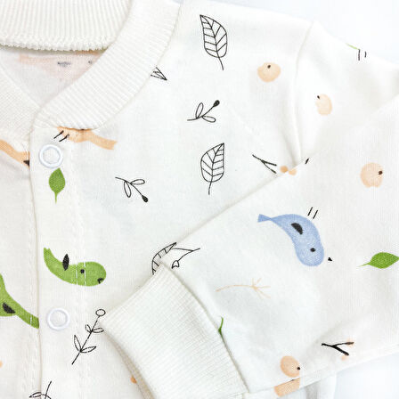 Sema Baby Happy Birds Bebek Pijama Takımı 3-6 Ay