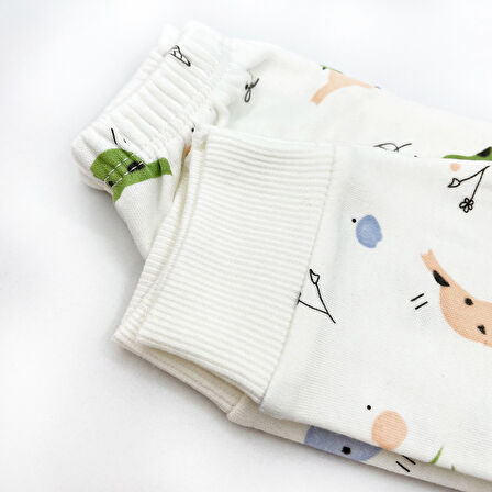 Sema Baby Happy Birds Bebek Pijama Takımı 3-6 Ay