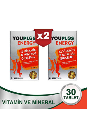 Youplus Energy 30 Tablet 2 Adet