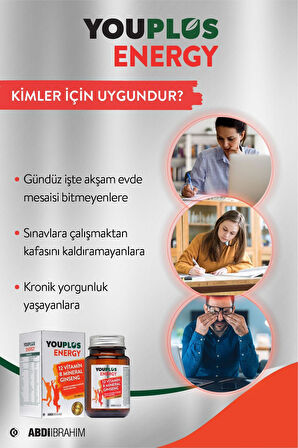 Youplus Energy 30 Tablet 2 Adet