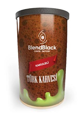 Kakule Aromalı Türk Kahvesi Teneke Kutu 250 gr