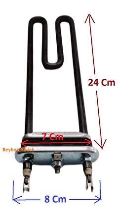 Arçelik Çamaşır Makinesi Rezistans Deliksiz  Sensör Ntc Yuvasız