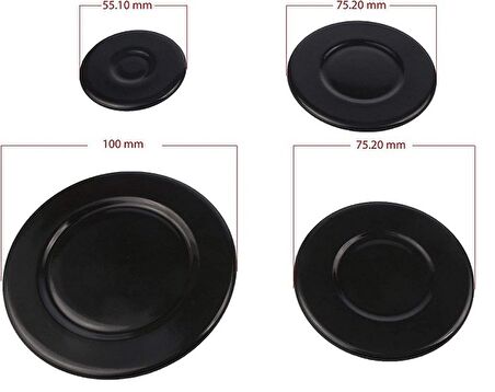 Simfer Ocak Gözü Bek Üst Şapka Set üstü Ocak Bek Başlık