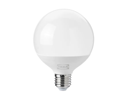 İkea Solhetta Led Ampul E27 , Kure Opal Beyaz, 1521 Lm, Reostali