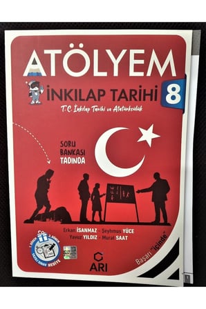 ARI 8 SOSYALİMO İNKILAP TARİHİ ATÖLYEM  + YAZILI EKİ