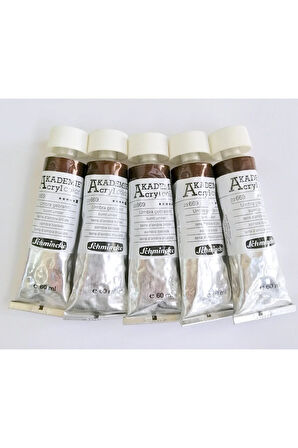 Akademie Akrilik Boya 60ml  669 Burnt Umber