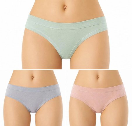 Kota 5104 Biye Detaylı 3 LÜ String Modal Bayan Bikini