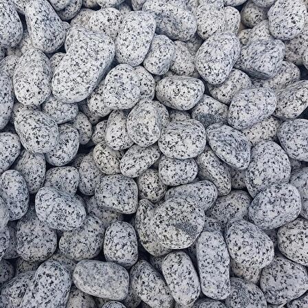 Benekli Dolomit Taş 50 Kg 2-4 Cm Granit Bahçe Dere Taşı Çakıl Taşı