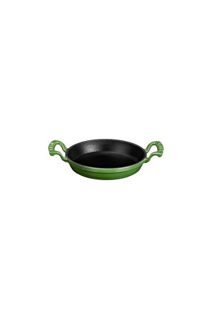 Cam Kapaklı 3'li Yeşil Sahan Seti (16 Cm - 20 Cm-24cm)