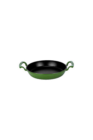 Cam Kapaklı 3'li Yeşil Sahan Seti (16 Cm - 20 Cm-24cm)