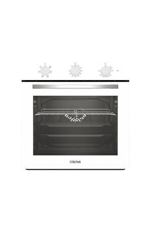 Altus 2'li Beyaz Cam Ankastre Set 321 W - 159 Dw 65cm Ocak - (Altus Süpürge Hediyeli)