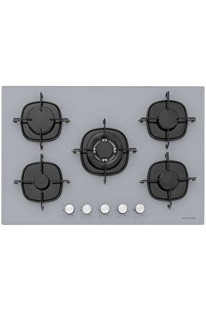 Silverline Gri Cam Ankastre Set 4'lü Paket 3457 - CS5365S01 Woklu - BO6503S01 - MW9018S02 Mikrodalga