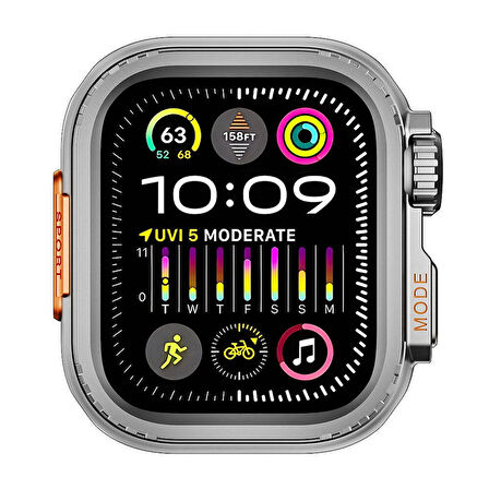 Apple Watch 7 45mm to Apple Watch Ultra 49mm Kasa Dönüştürücü  Apple Watch Gard 33