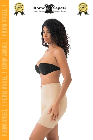 #Korse İz Yapmayan Kaymayı Önleyen Toparlayıcı Sıkılaştıran Lazer Kesim Paçalı Korse 6'lı Set