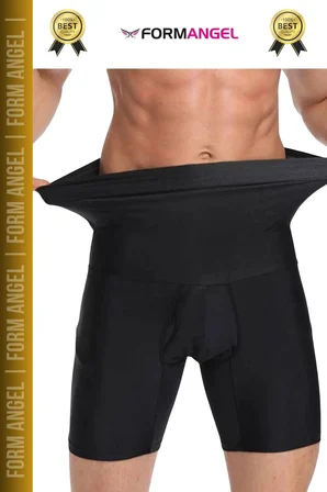 #BoxerKorse Göbek Düzleştirici Bel Basen Toparlayıcı Sıkılaştırıcı Duble Erkek Boxer Korse 2'li Set