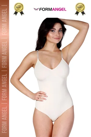 #Korse Lazer Kesim Seamless İz Göstermeyen Toparlayıcı Kaymayan Çıtçıtlı Slip Body Korse 6'lı Set