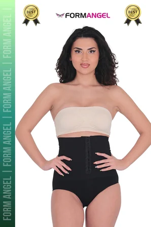 #Korse Vücut Şekillendiren Toparlayıcı Kaymaz Agraflı Yüksek Bel Slip Kadın Külot Korse 4'lü Set