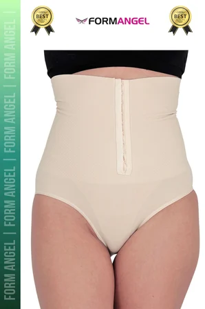 #Korse Vücut Şekillendiren Toparlayıcı Kaymaz Agraflı Yüksek Bel Slip Kadın Külot Korse 4'lü Set