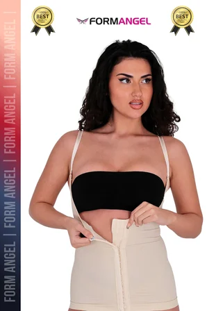 #Korse Vücut Şekillendiren Toparlayıcı Kadın Göğüs Altı Askılı Agraflı Bel Korse 4'lü Set