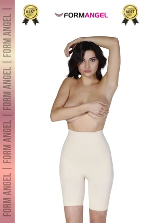 #Korse Lazer Kesim Dikişsiz İz Göstermeyen Toparlayıcı Kaymaz Selülit Önleyici Paçalı Korse 2'li Set