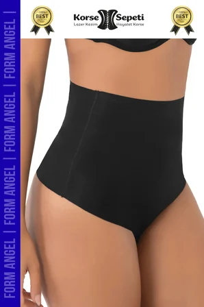 #Korse İz Yapmaz Göstermeyen Kaymaz Doku Toparlayıcı Sıkılaştıran Lazer Kesim String Korse - 3 Adet