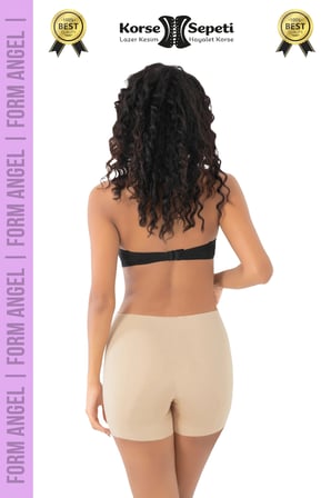 #Korse İz Göstermeyen Kaymaz Basen Toparlayıcı Şekillendiren Lazer Kesim Korse Boxer - 1 Adet