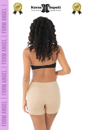 #Korse İz Göstermeyen Kaymaz Basen Toparlayıcı Şekillendiren Lazer Kesim Korse Boxer - 5 Adet
