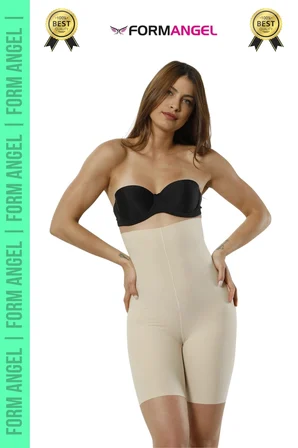 #Korse İz Göstermeyen Kaymaz Lazer Kesim Toparlayıcı Rahat Yüksek Bel Hayalet Slip Korse - 3 Adet