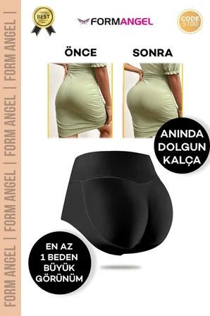 #korse doğal görünüm sağlayan dolgunlaştırıcı toparlayıcı popo dolgulu destekleyici korse - 5 adet