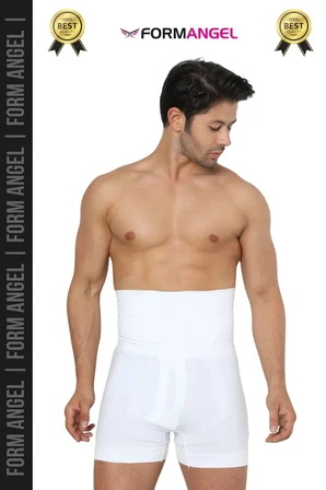 #BoxerKorse Göbek Düzleştirici Bel Basen Toparlayıcı Sıkılaştırıcı Duble Erkek Boxer Korse - 1 Adet