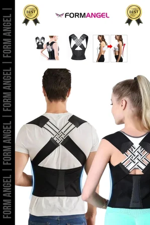 #Korse Kamburluk Önleyici Ayarlanabilir Ortopedik Medikal Kadın Erkek Dik Duruş Korsesi - 5 Adet